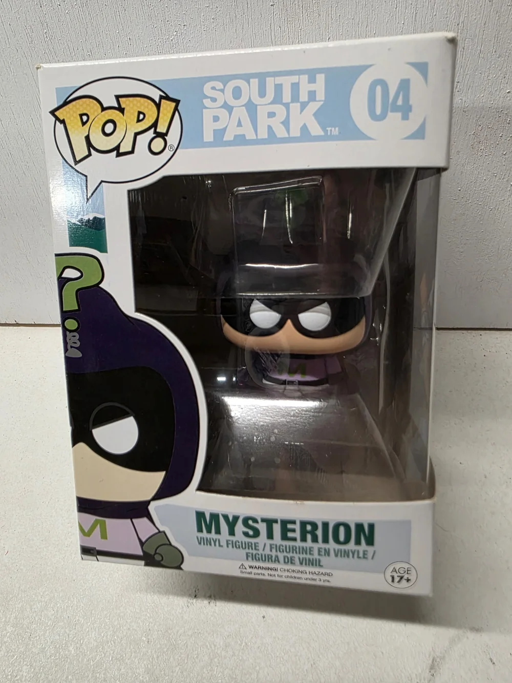 Funko Pop! South Park Mysterion #04 Vaulted 2017 Vinyl Figure w/ Box